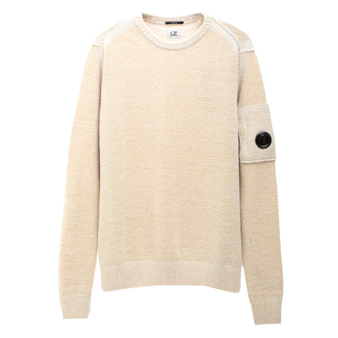 C.P. Company Fleece Knit Jumper Mojave Desert 317 15CMKN197A Degli Uberti